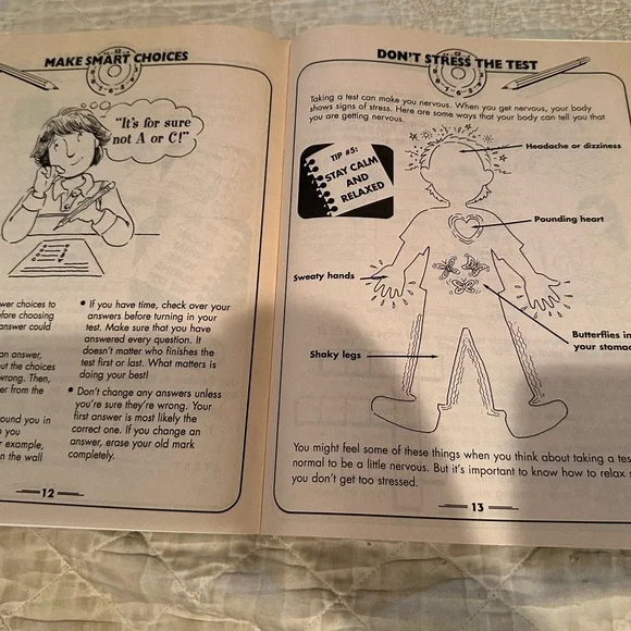 Believe, achieve, and succeed at test time! An educational activities book! New - Picture 5 of 6